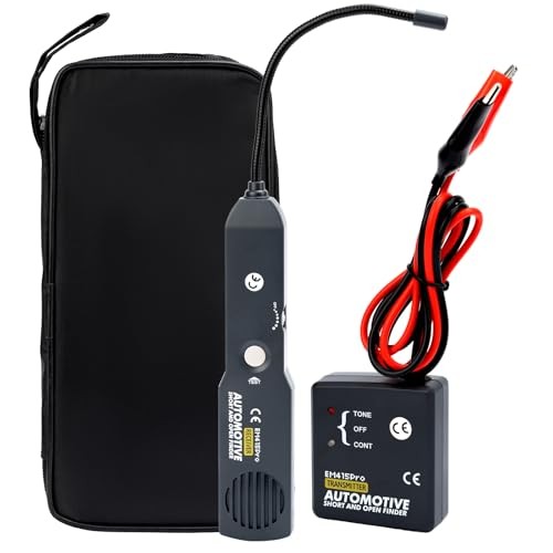EM415Pro Automotive Wire Tracer Circuit Breaker Finder, 6-42V Short Circuit