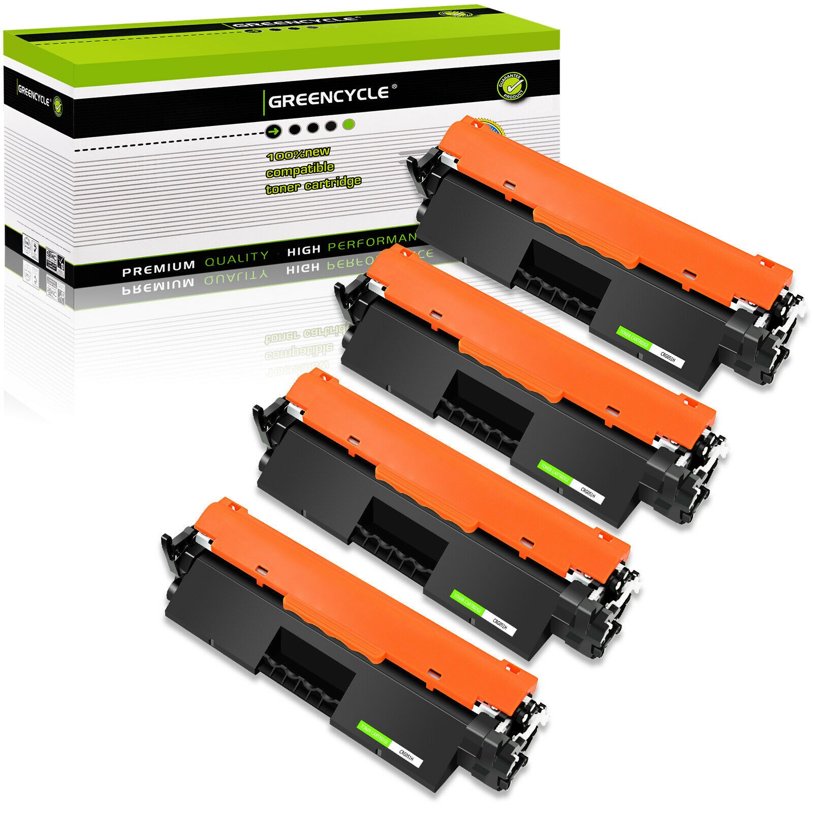 4× CRG-051H Toner Cartridge Fit for Canon IMAGECLASS 2169C001AA LBP162dw MF267dw