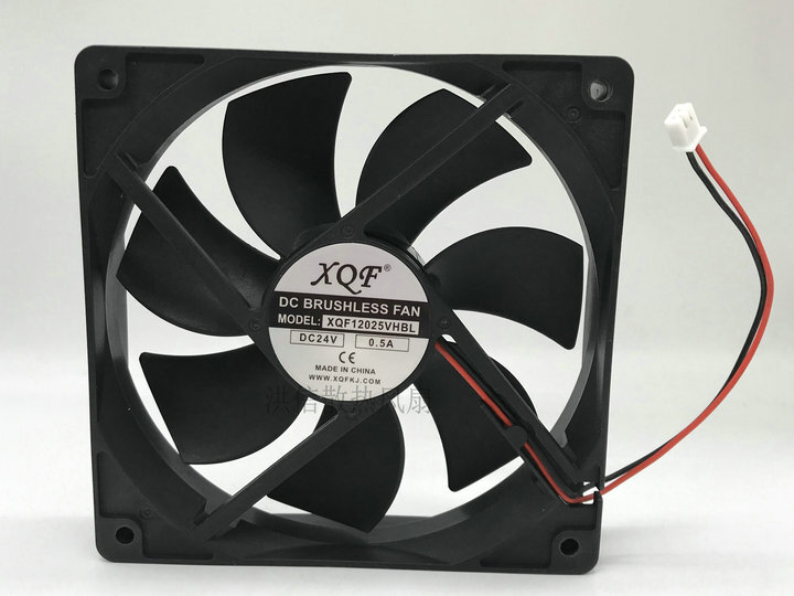 XQF12025VHBL 24V 0.5A high air volume inverter cooling fan