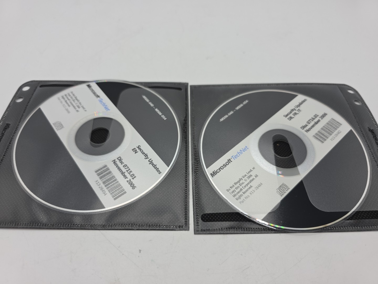 MICROSOFT-TechNet security Updates EN DE FR IT MS06-040 MS06-054 November 2006