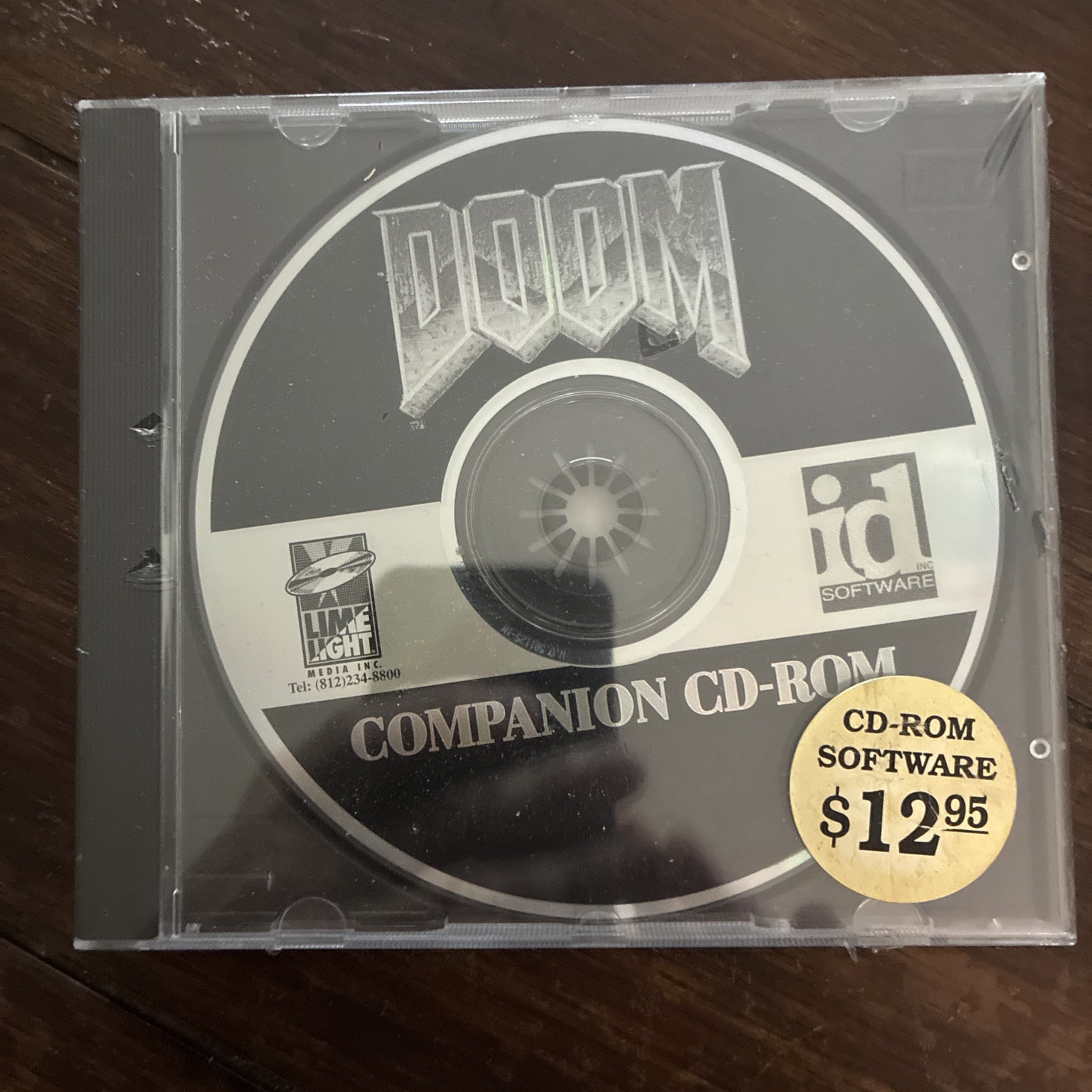 1994 Doom Companion CD Limelight Media CD-ROM Maps Utilities Recordings RARE
