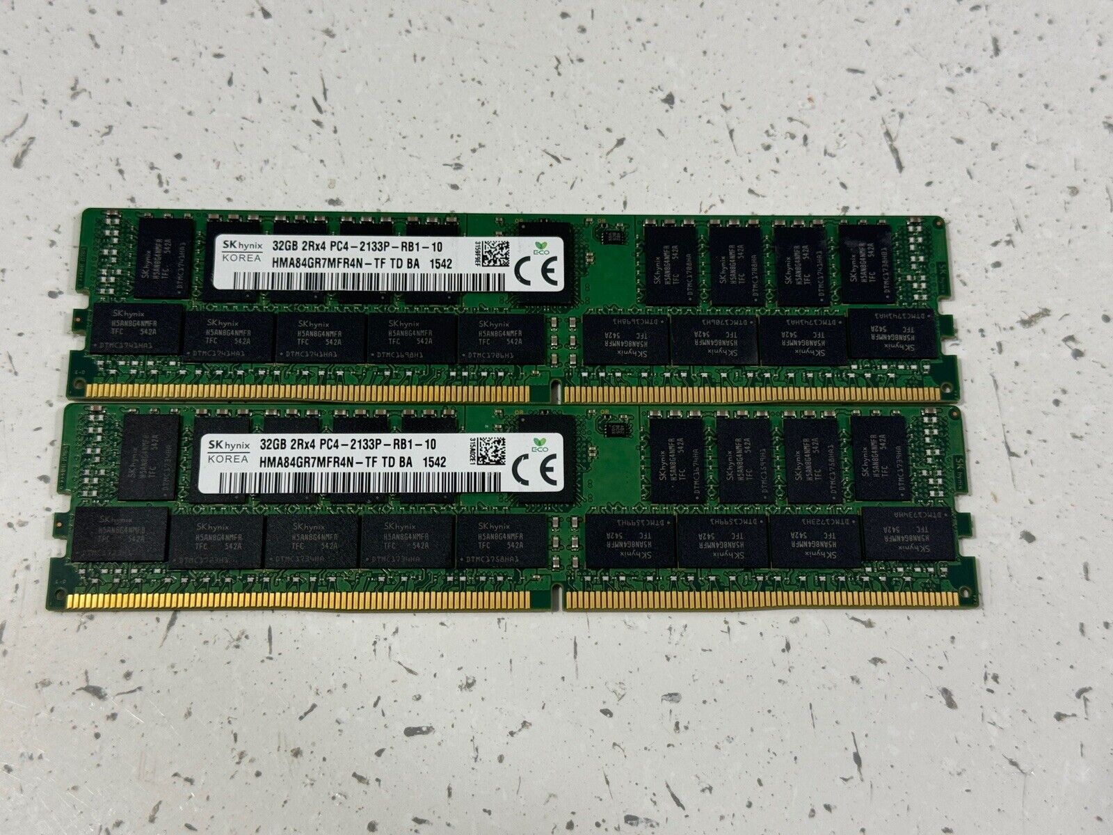 SK Hynix 64GB (2x32GB) 2Rx4 PC4-2133P-RB1-11 DDR4 Server RAM Memory