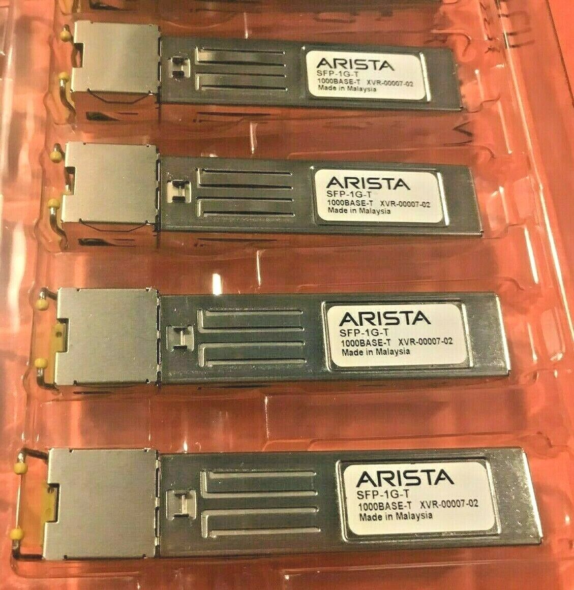 ARISTA SFP-1G-T RJ-45 1000BASE-T XVR-00007-02 1GbE Copper SFP+ 400pcs 