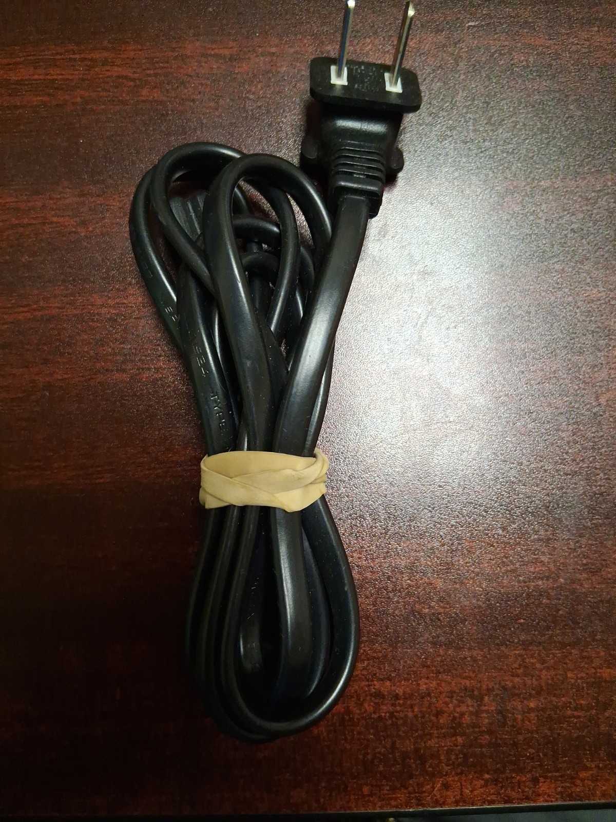 I-Sheng E315167 Universal Black Power Cable Cord 2 Prong IS-037 2X 330V LL81924