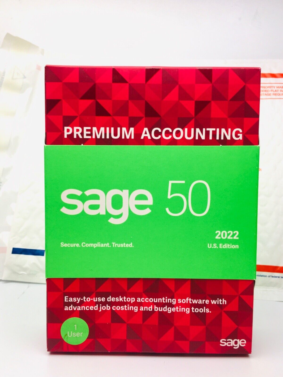 NEW Sage 50 Premium Accounting 2022 US Edition 1-User  for Windows Sealed 