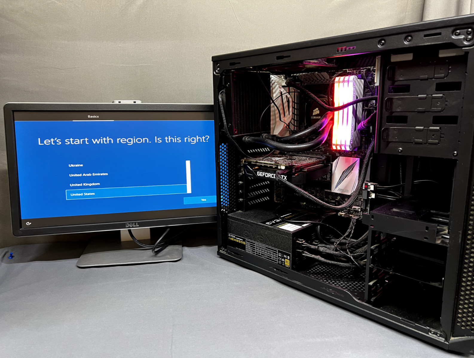 Corsair Gaming PC i7-6700K GTX 1660 Super 32GB RAM Samsung 860 Evo 2TB SSD