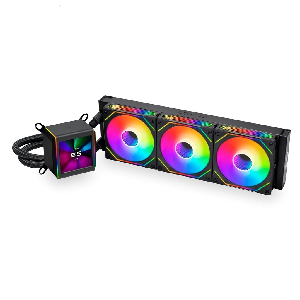 Lian Li Galahad II LCD SL-INF 360 AIO CPU Liquid Cooler Black GA2ALCD36INB.US