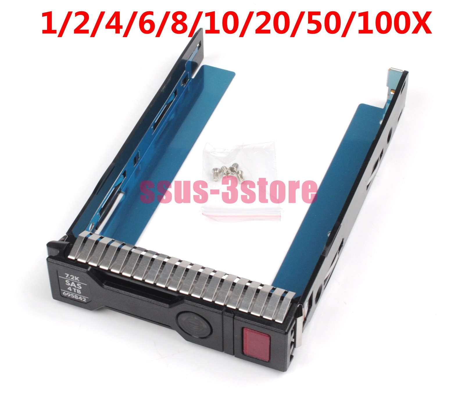3.5" LFF HDD Tray 651314 for HP DL380p DL360p ML350p DL385p DL320e DL360e G8 G9
