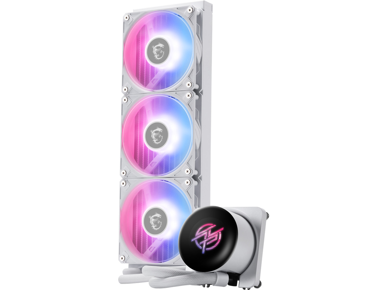 MSI MPG CORELIQUID P13 360 White - AIO ARGB CPU Liquid Cooler - 360mm Radiator -