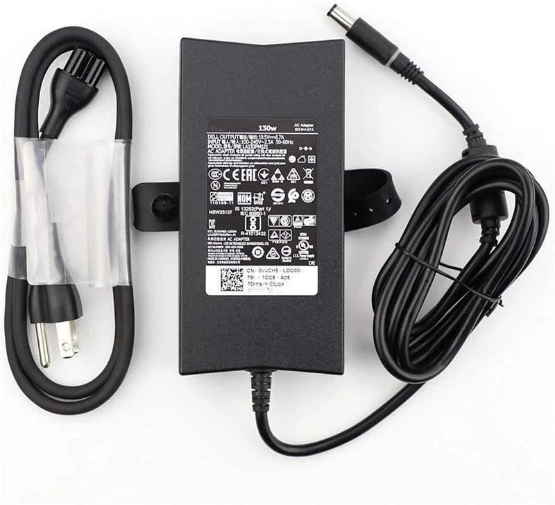 130W Laptop Charger for Dell Vostro 3750, Latitude 5501, 5591, E6540 - Power Ada