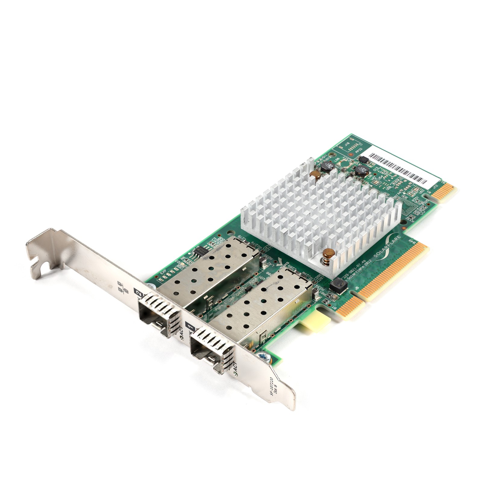Solarflare S6102 SFN5122F Dual-Port 10GB SFP+ PCIe 3.0 x8 NIC