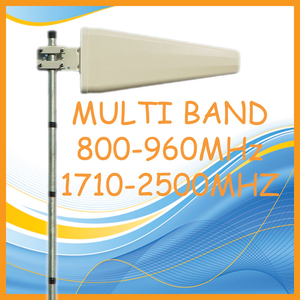 4G LPDA Antenna Log Periodic Wideband Directional Antenna 11dbi gain 800-2500mZ