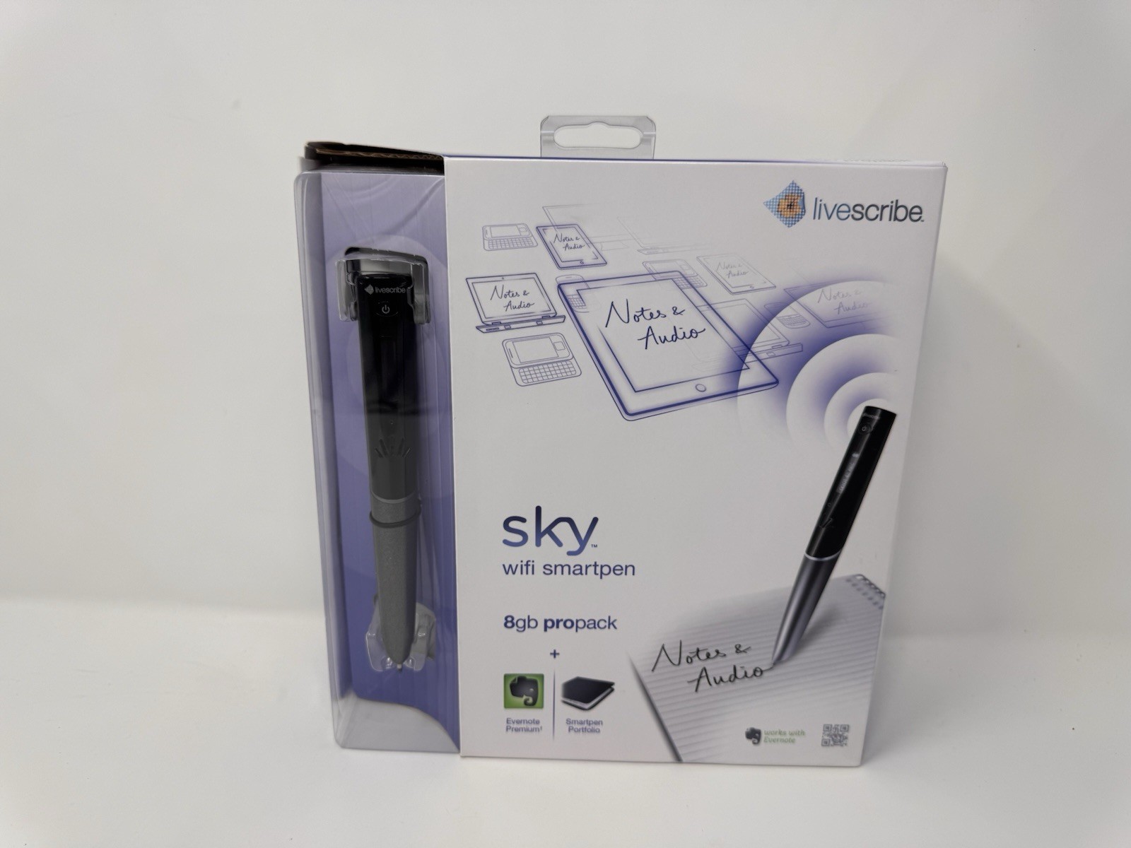 Livescribe Sky WiFi Smartpen 8GB Pro Pack Digital Note Pen New Sealed