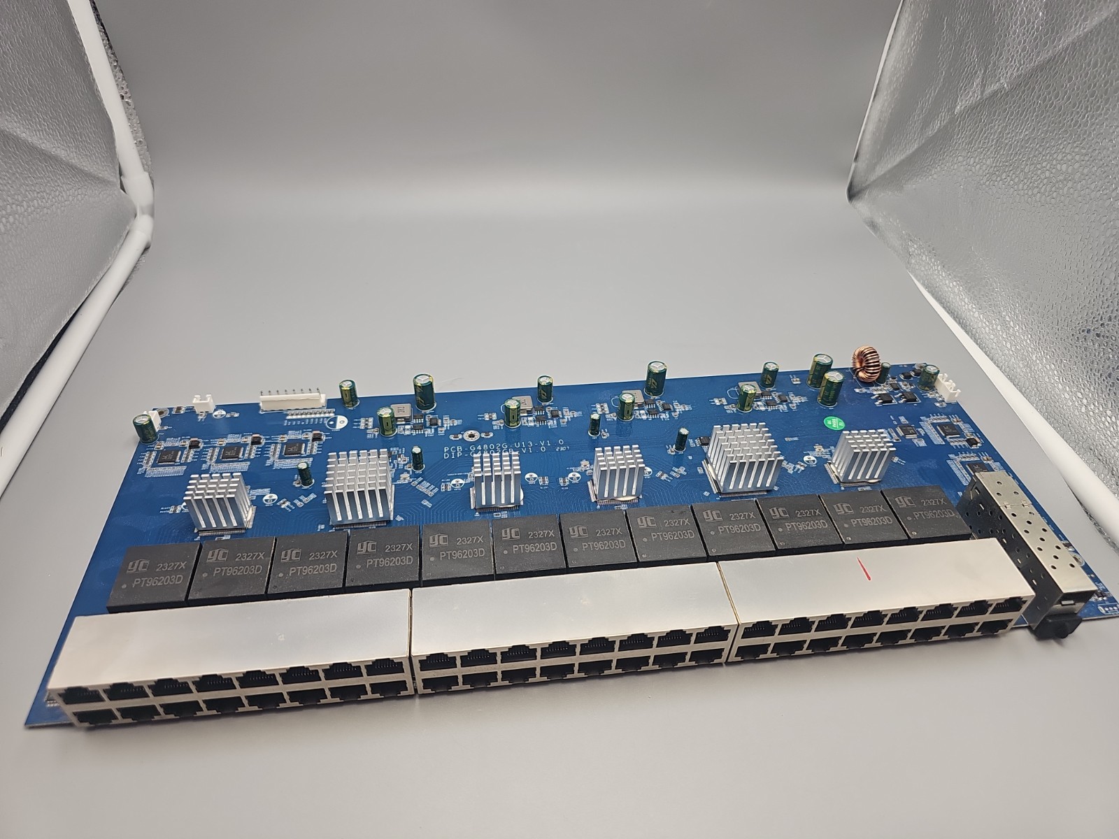 Main Board DIP-G4802GB-V1.0 For MokerLink 48-Port PoE Gigabit Switch 2GB