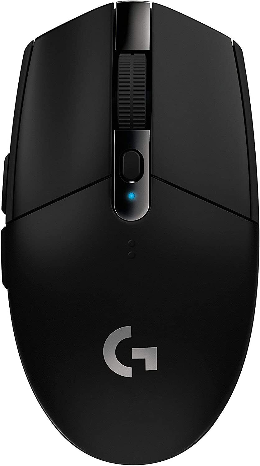Logitech G305 LIGHTSPEED Wireless Gaming Mouse, Hero 12K Sensor, PC/Mac - Black