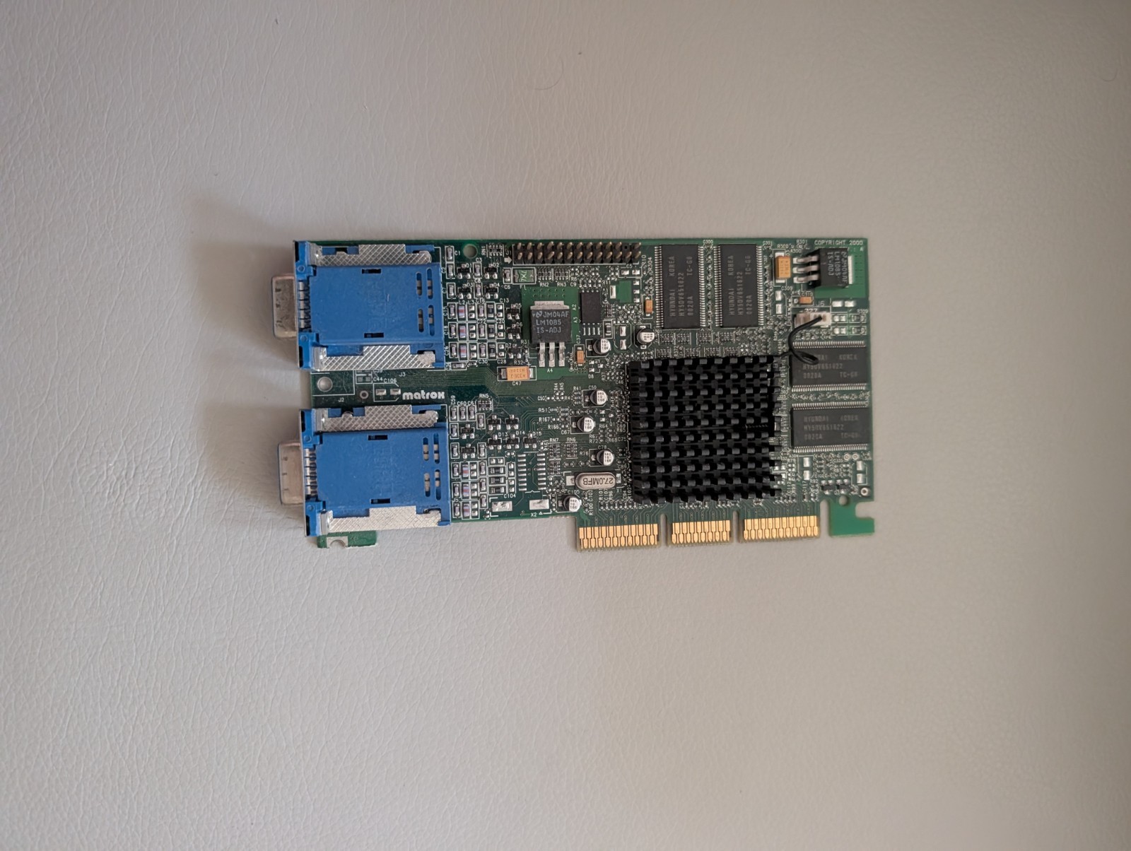 Matrox Millennium G450 Dual Head