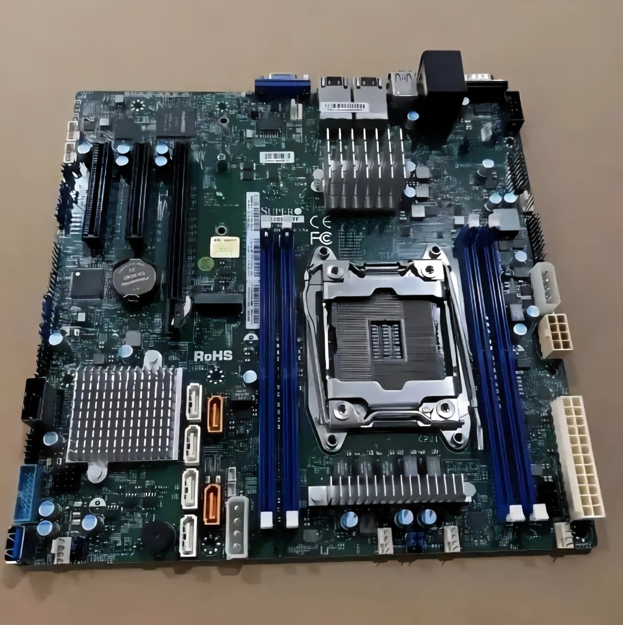 Supermicro X10SRM-TF mATX Intel E5-1600 v3/4 Socket LGA2011-3 mATX Motherboard