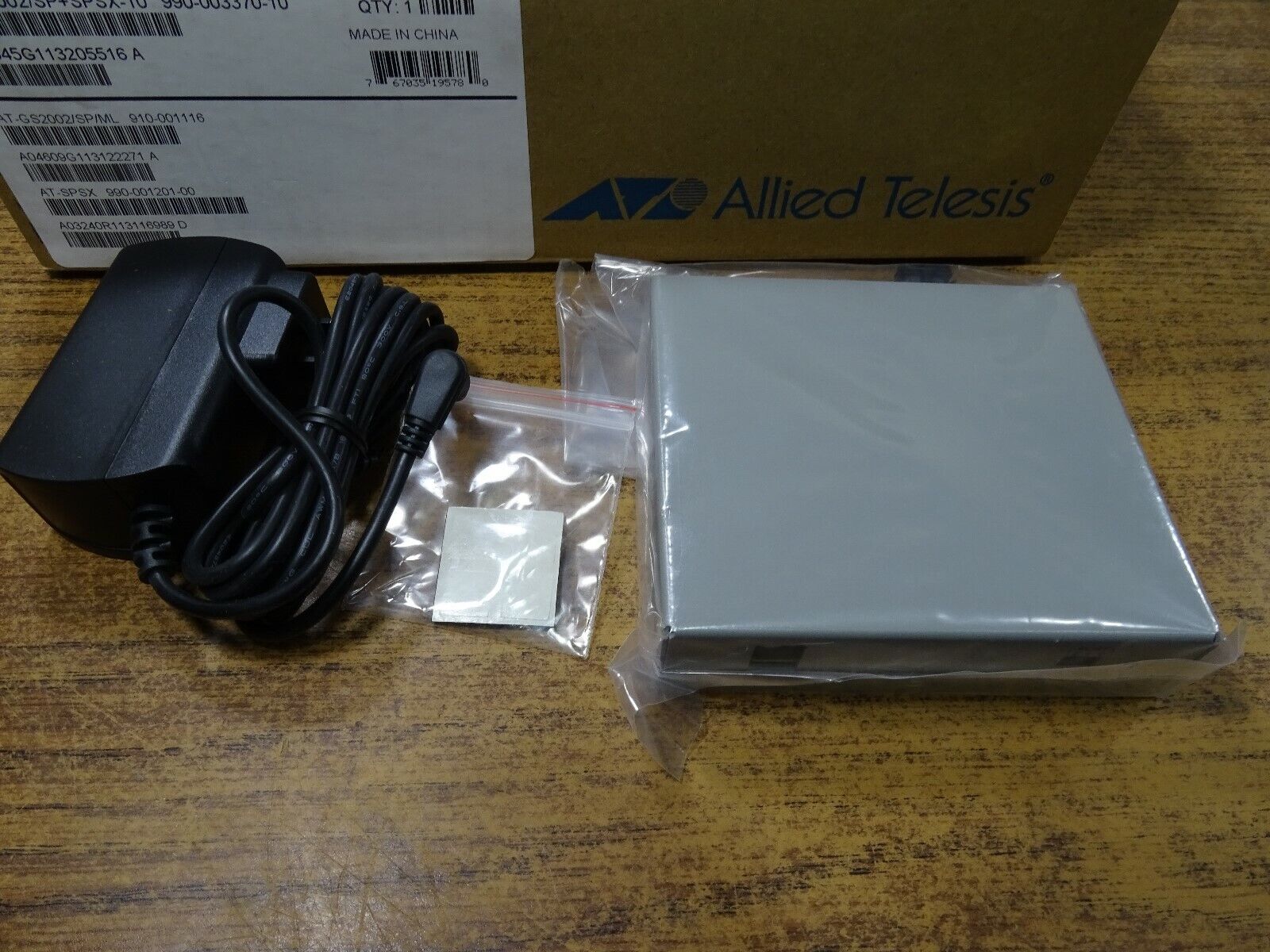 Allied Telesis Bridging/Media Converter, AT-GS2002/SP+SPSX-10
