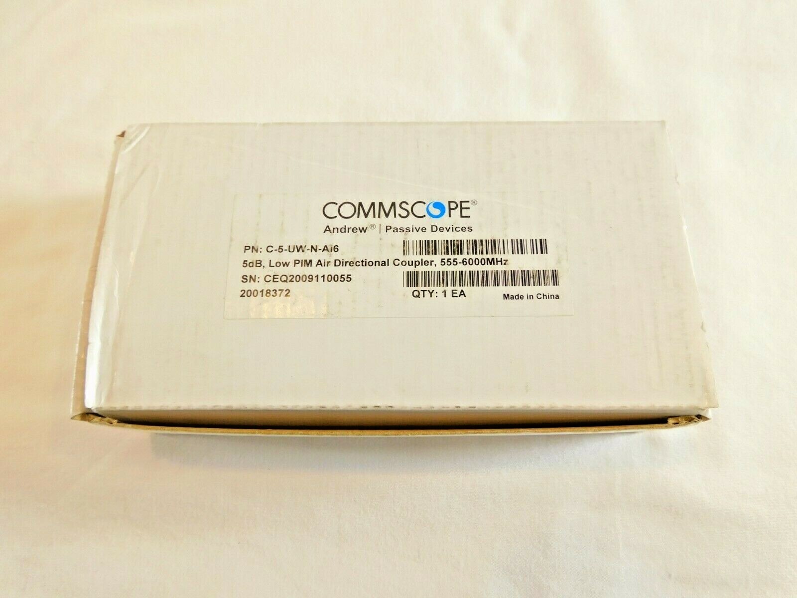 C-10-UW-N-AI6 COMMSCOPE Air Dielectric Directional Coupler