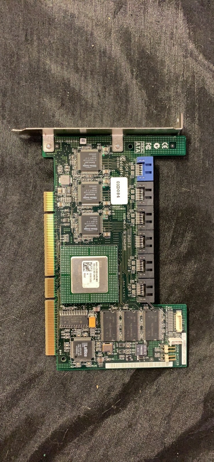Dell Controller Card 0XD084 Adaptec AAR-2610SA/64MB/Dell5 6-port PCI-X SATA