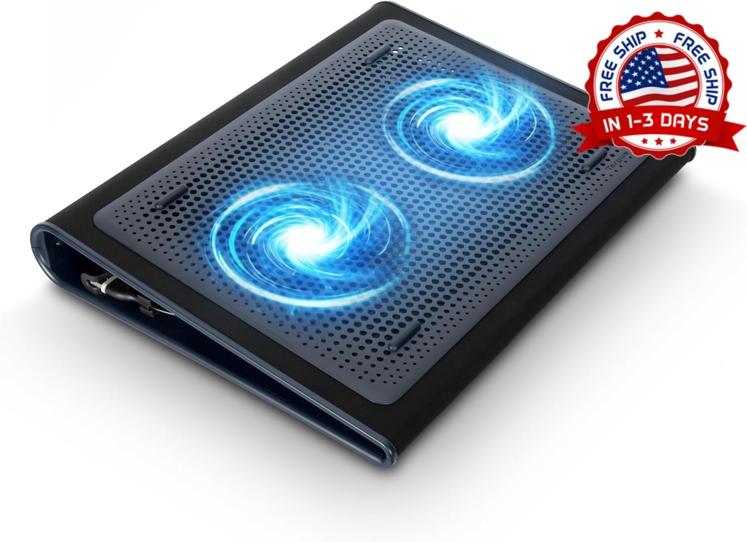 Almohadilla De Enfriamiento Para Computadora Portatil Con Altura Ajustable Dos
