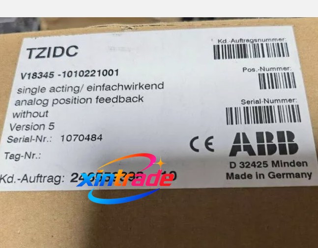 V18345-1010221001 1PCS NEW ABB Value Positioner fedex or DHL