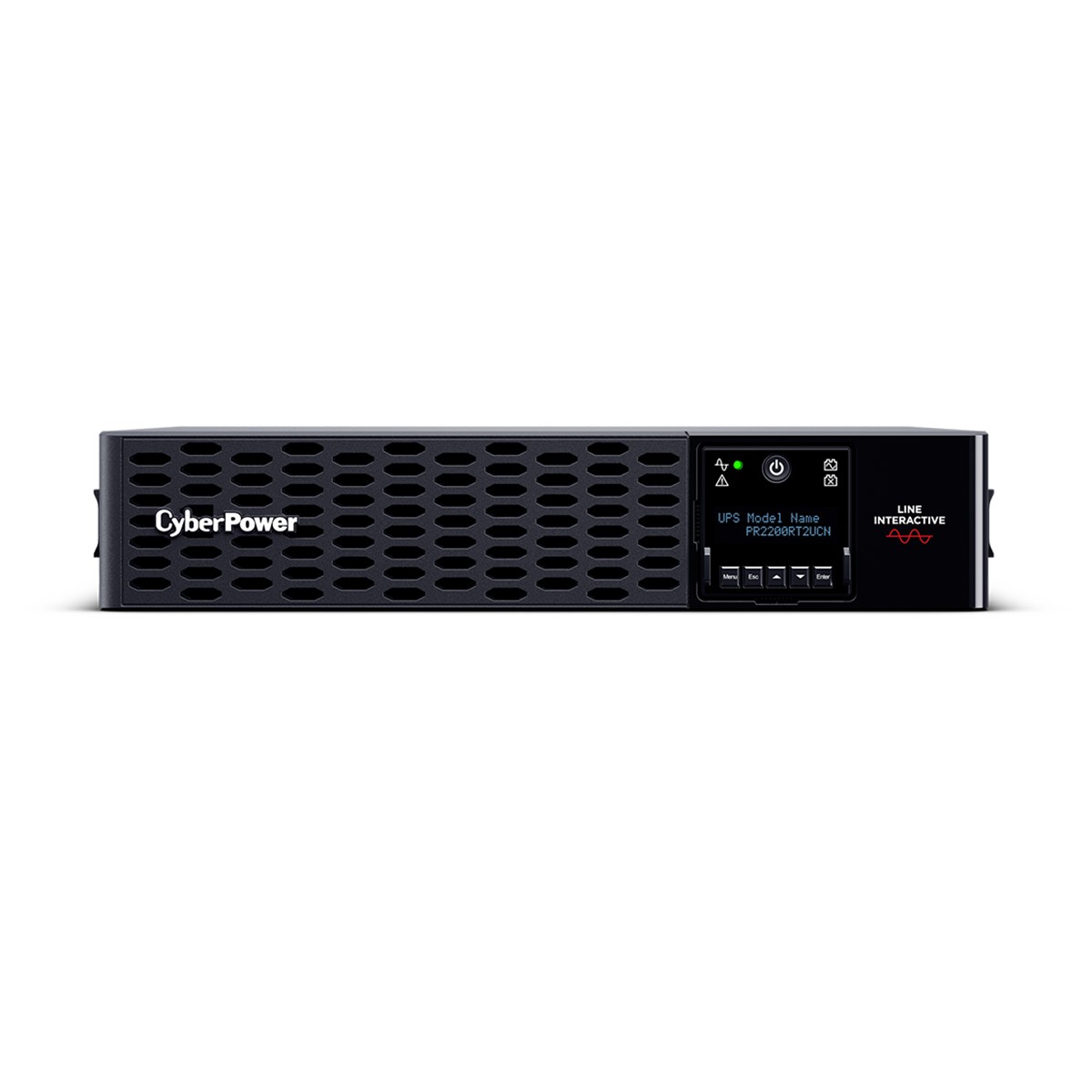 CyberPower PR2200RT2UCN 2200VA/2200W Smart App Sinewave LCD Rack/Tower UPS Syste