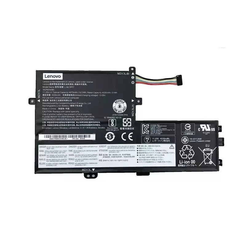 Genunie L18M3PF7 L18C3PF6 Battery for Lenovo Ideapad S340-15API S340-15IWL 53WH