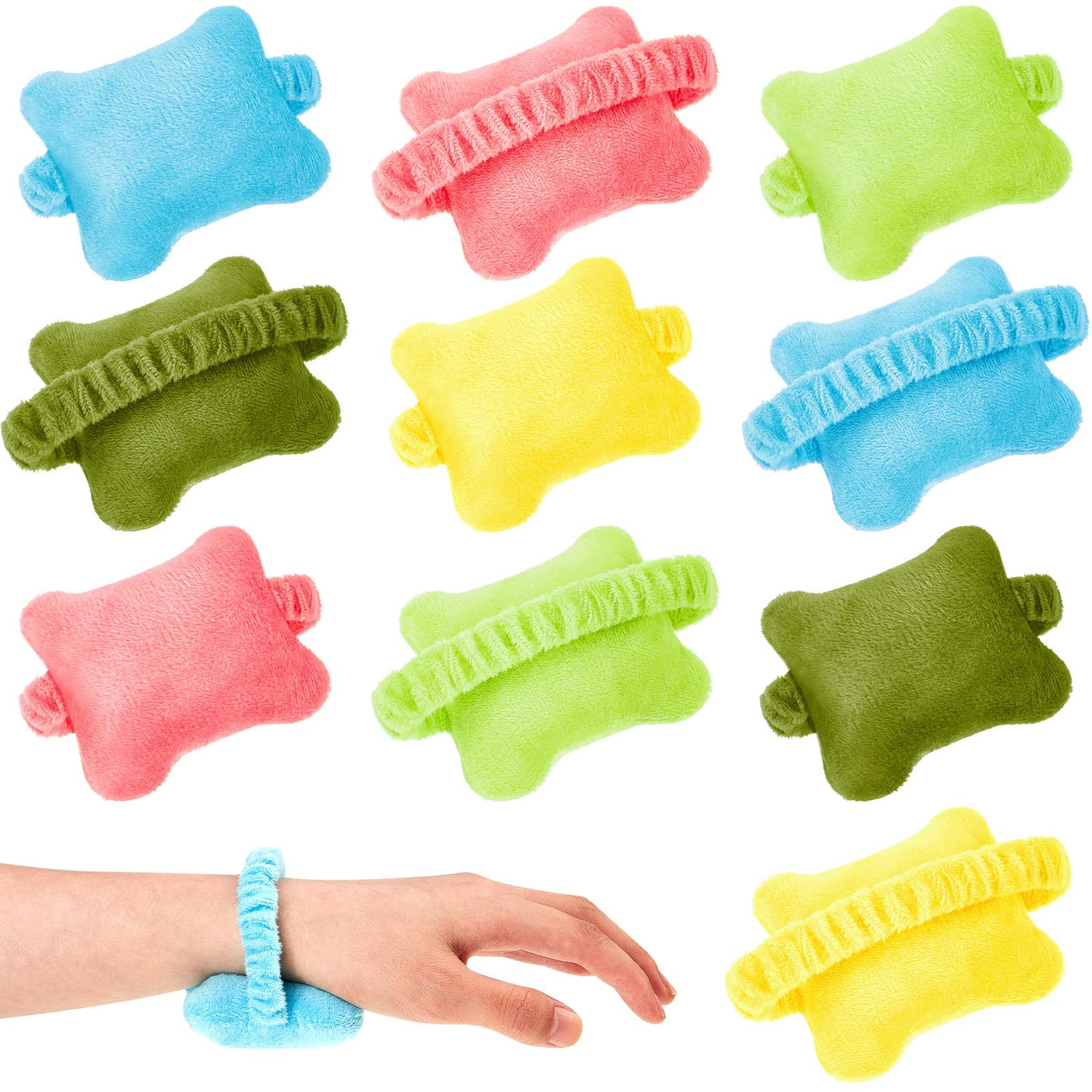 10 Pcs Wearable Mouse Wrist Rest - Elegant Bow-shaped Ergonomic Wrist Support...