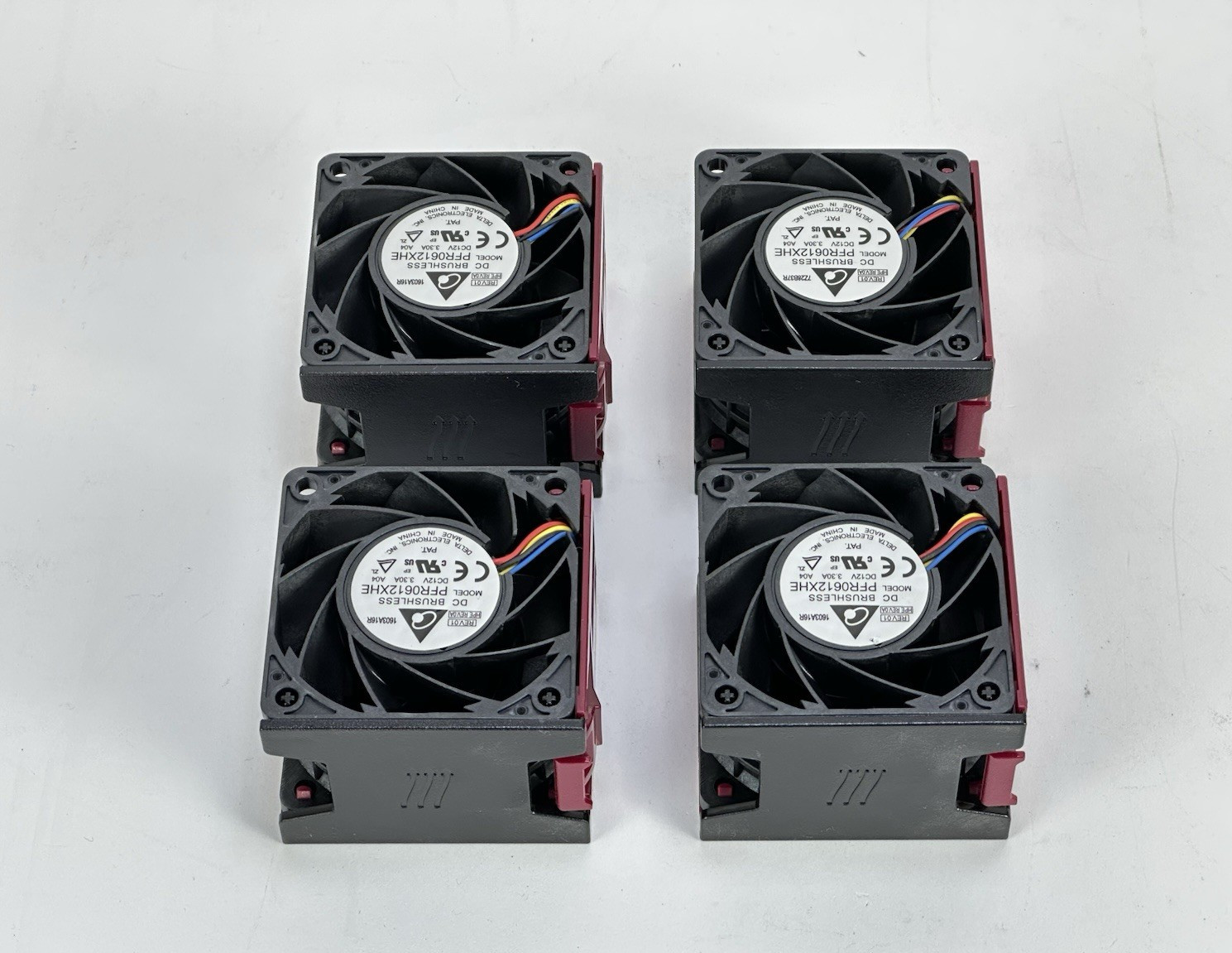 Lot of 4x HPE ProLiant DL380 DL385 Hot Swap Standard Chassis Fan Gen10/Gen10+/V2
