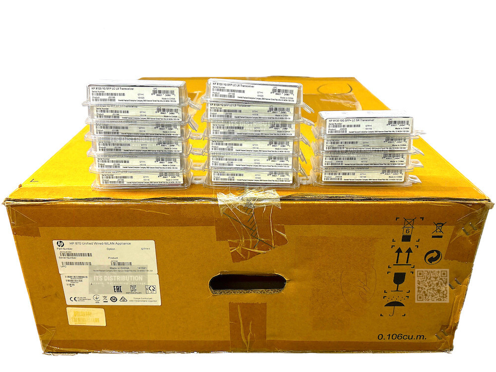 JG723A I BUNDLE New HPE 870 Unified Wired-WLAN Appliance + 4x JD092B 12x JD119B
