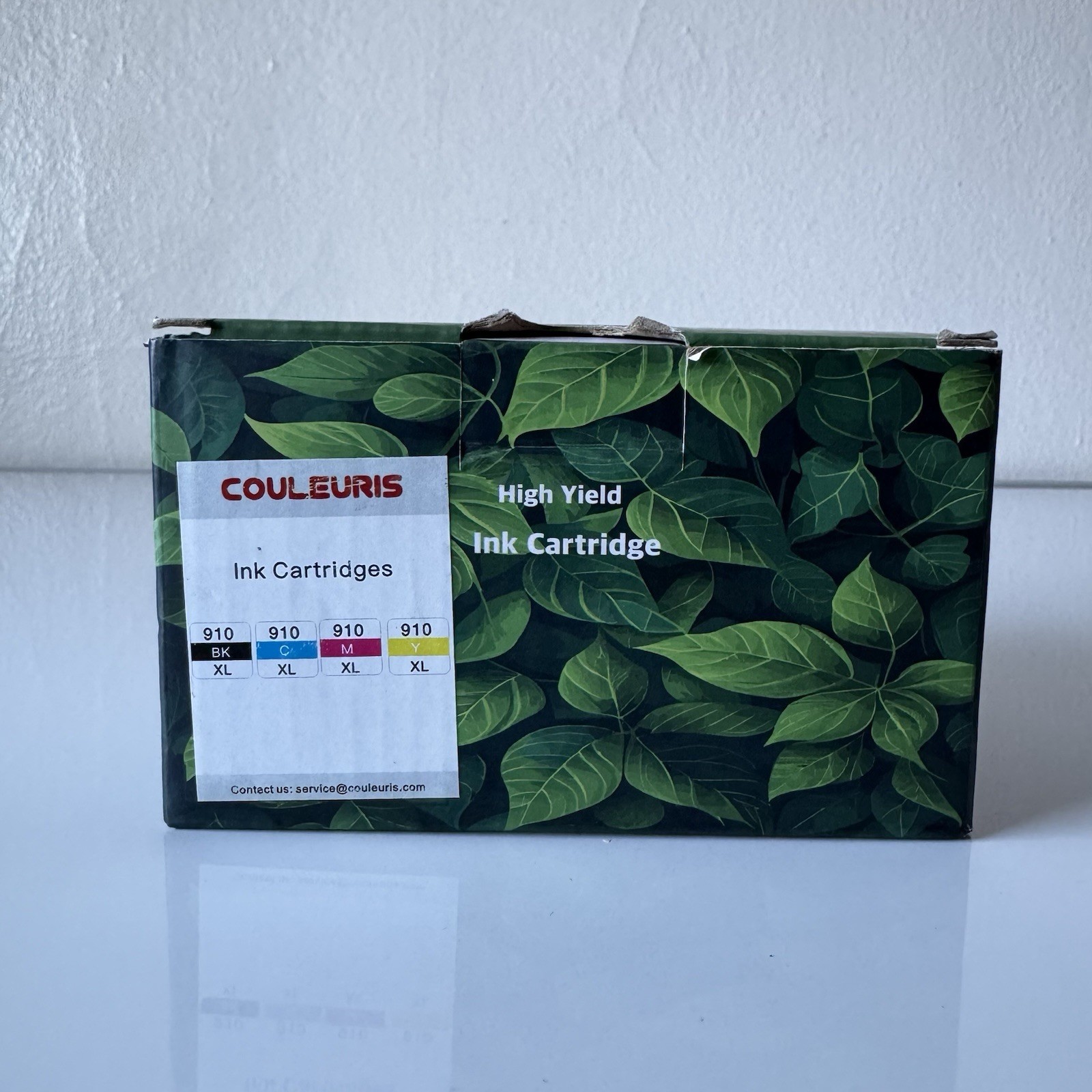 Couleuris 910XL Ink Cartridge 4-Pack Combo High Yield for HP OfficeJet Pro NEW