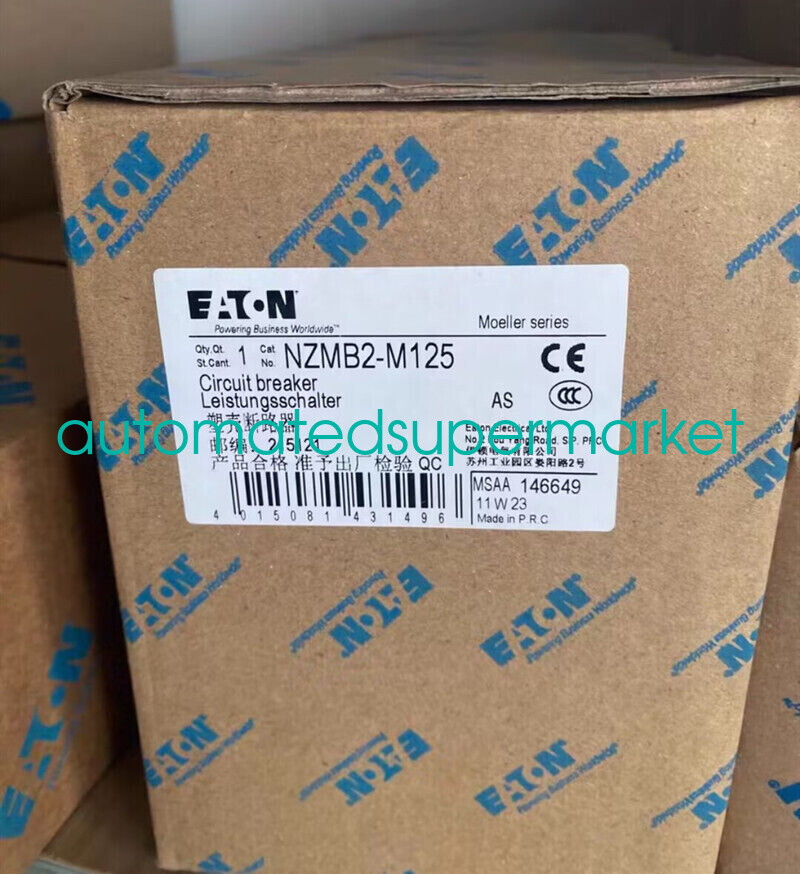 1Pcs New NZMB2-M125 Circuit breaker Shipping by DHL/FedEX