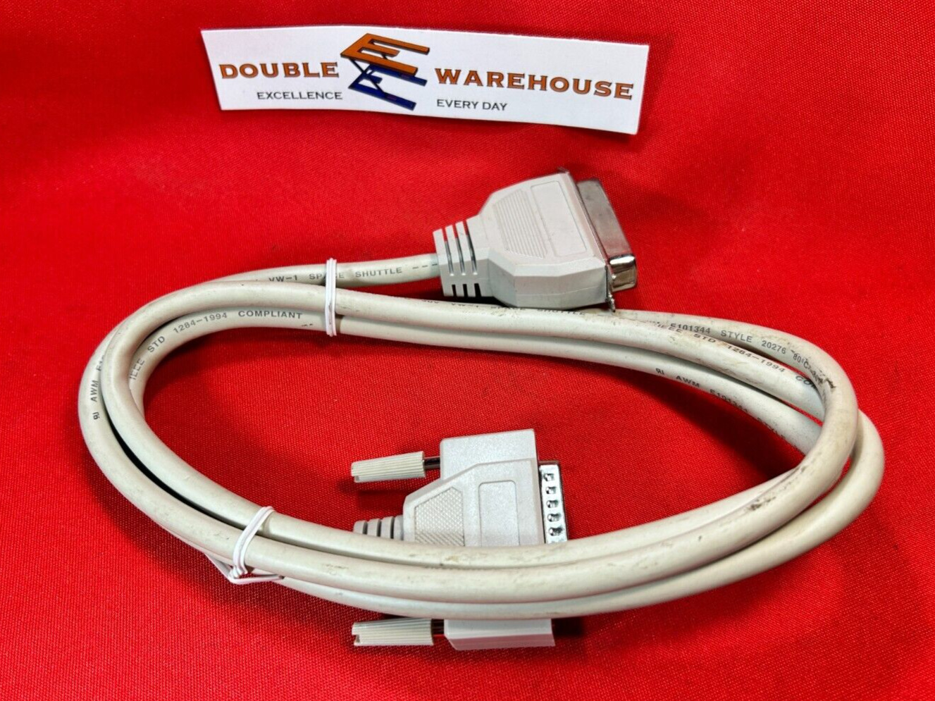 NOS Vintage Computer Cable IEEE STD 1284-1994 Compliant, Style 20276, E101344