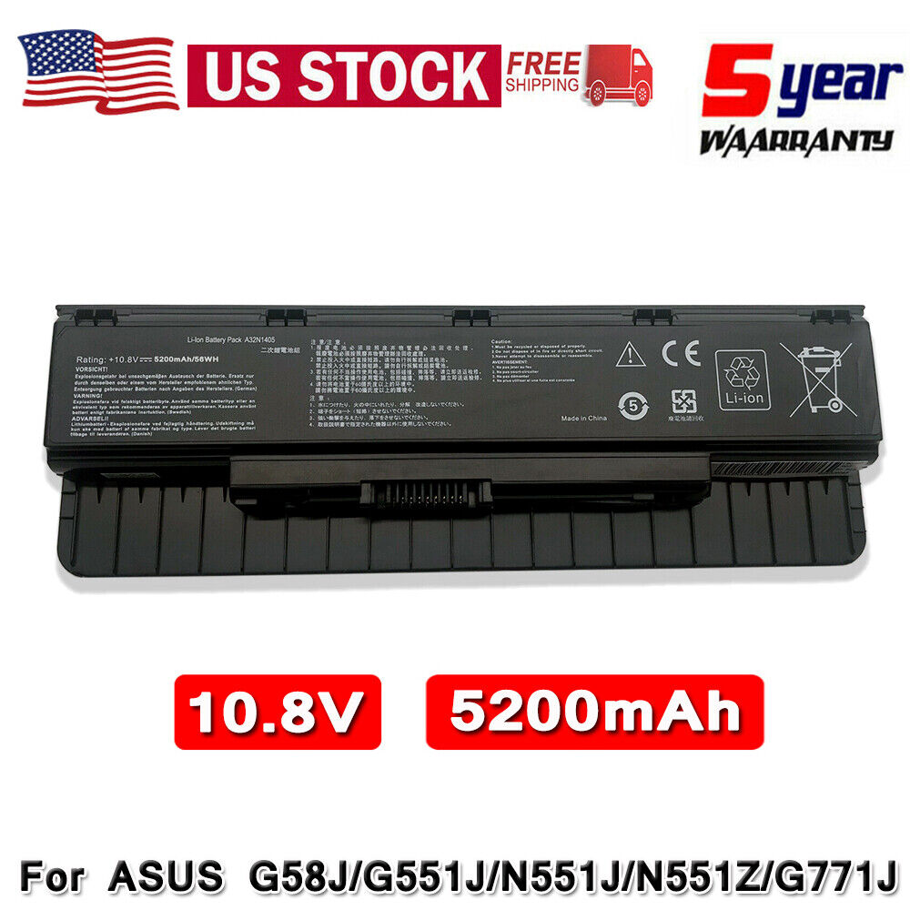 OEM Battery For A32N1405 ASUS GL551 GL551J GL551JK GL551JM G551 ROG GL771 G771