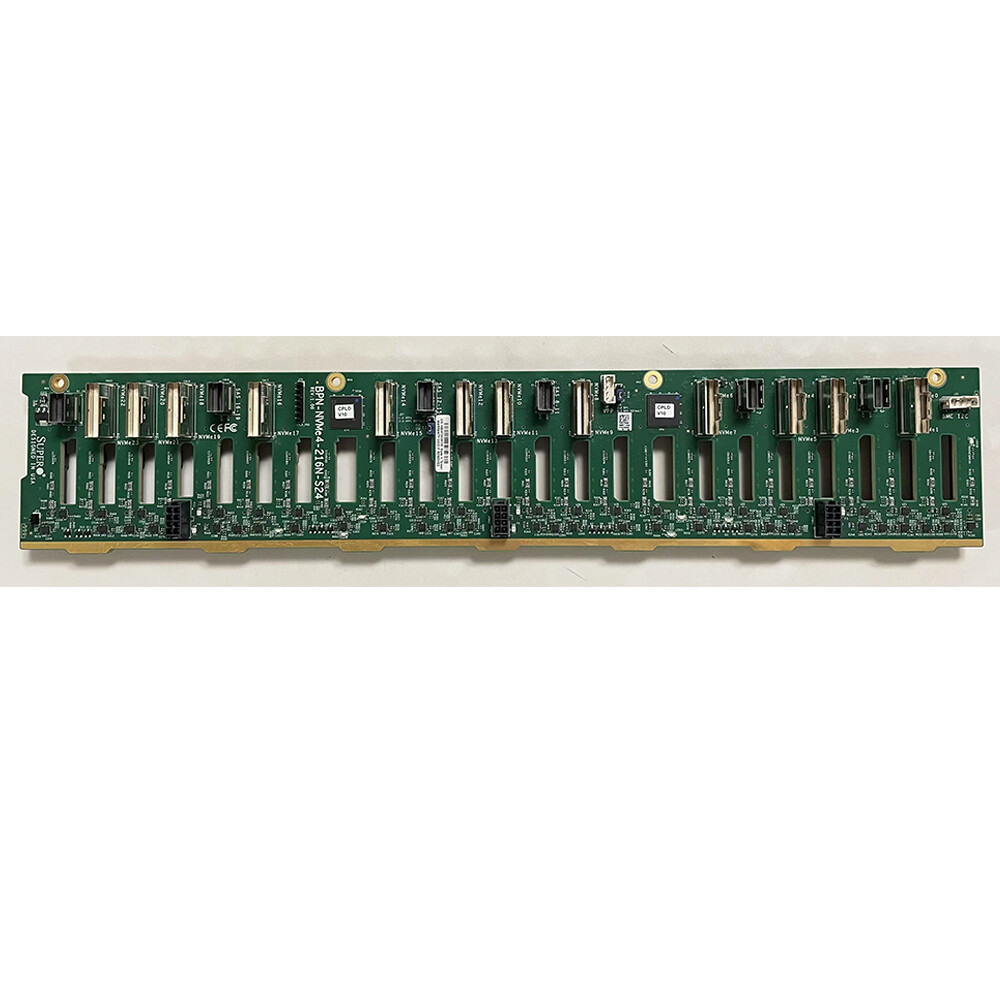 For Supermicro 24 Port U.2 NVMe4.0/SAS3.0 12Gbps Backplane BPN-NVMe4-216N-S24