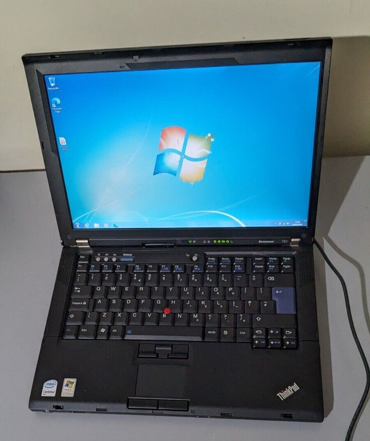Widescrn Lenovo Thinkpad T61 Laptop 4GB 64Bit Windows 7 Office2010 NewBatWkGr8 2