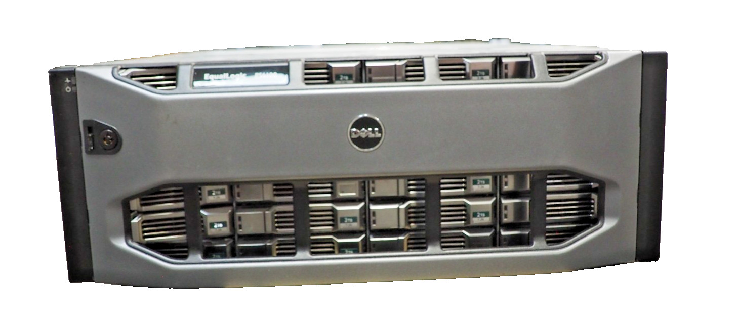 Dell EqualLogic PS6100 iSCSI San Storage Array w/ 24*2TB 7.5K SAS HDD, Dual PSU