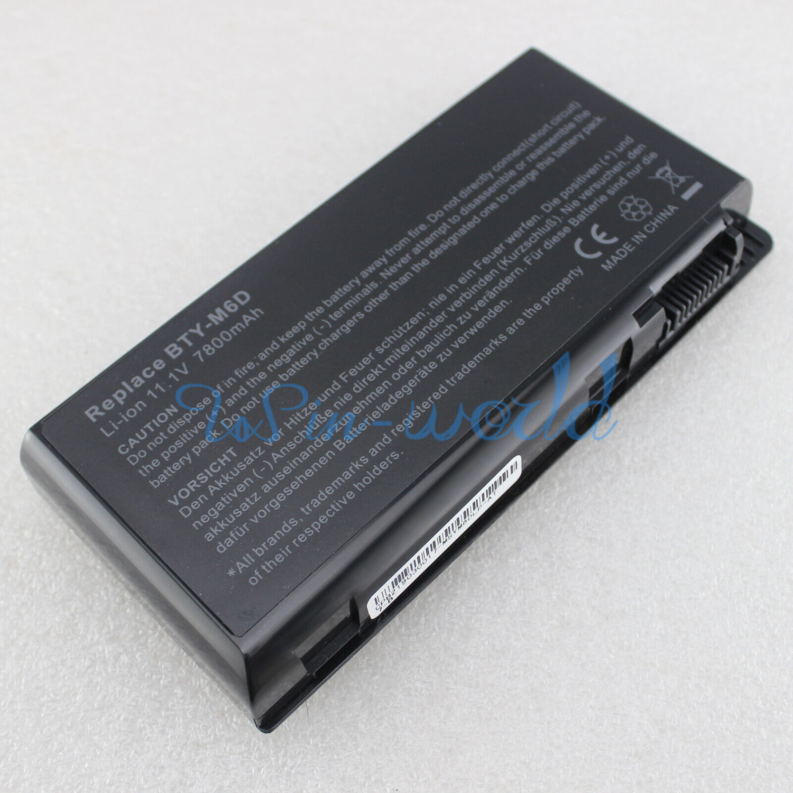 New 7800mAh BTY-M6D Battery for MSI GT60 GX60 GT70 GT660 GX660 GT680 GX680 GT780