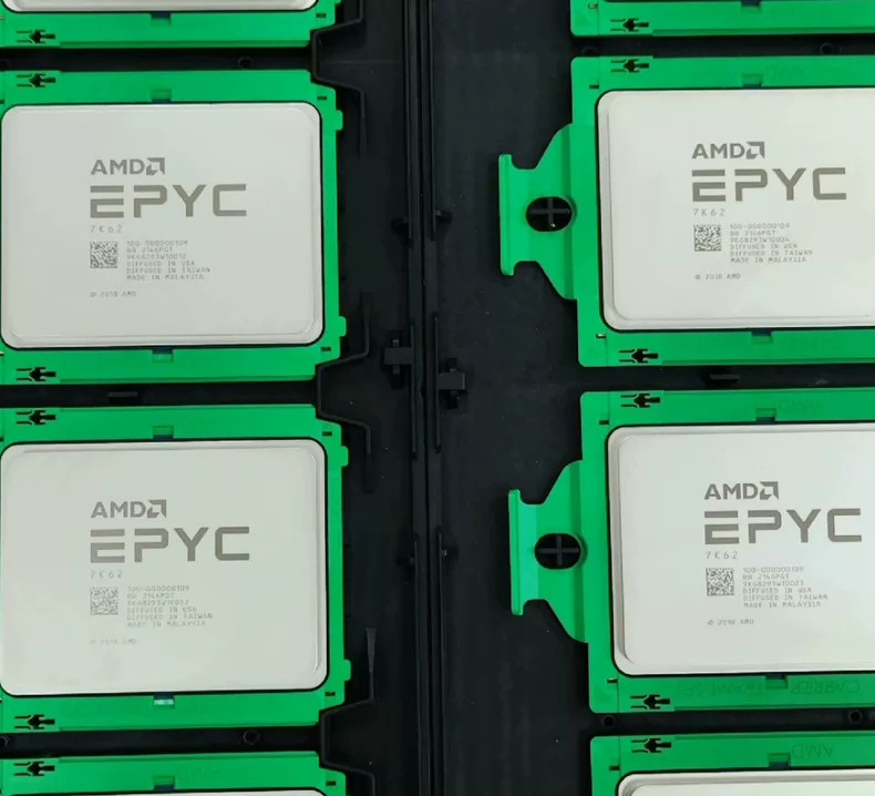 AMD EPYC 7K62 Rome 48-Core 100-000000109 Unlocked Production CPU 192MB SP3