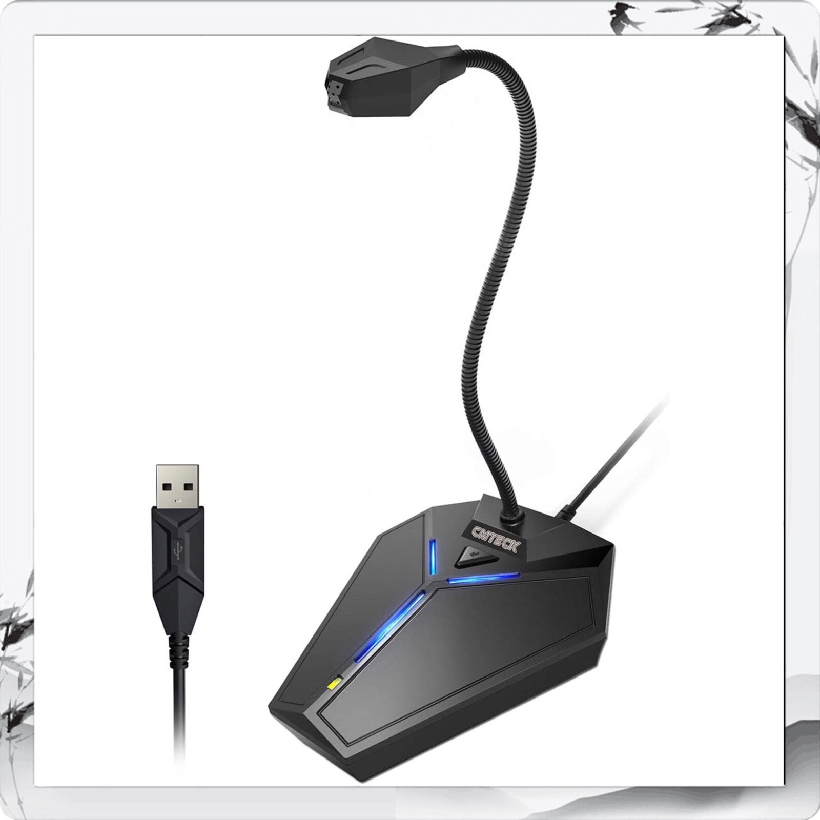 Conference Microphone, CMTECK USB Computer Microphone Plug &Play Desktop Omnidir