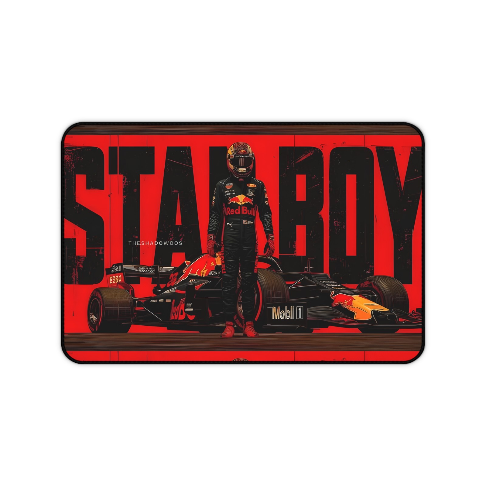 Race Car Driver Desk Mat | Motorsport Racing Deskpad