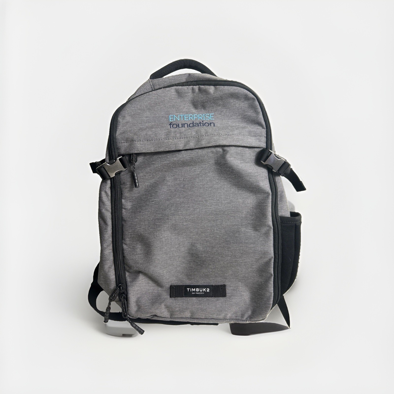 Timbuk2 Division Laptop Backpack 18l Eco Static Grey Embroidered