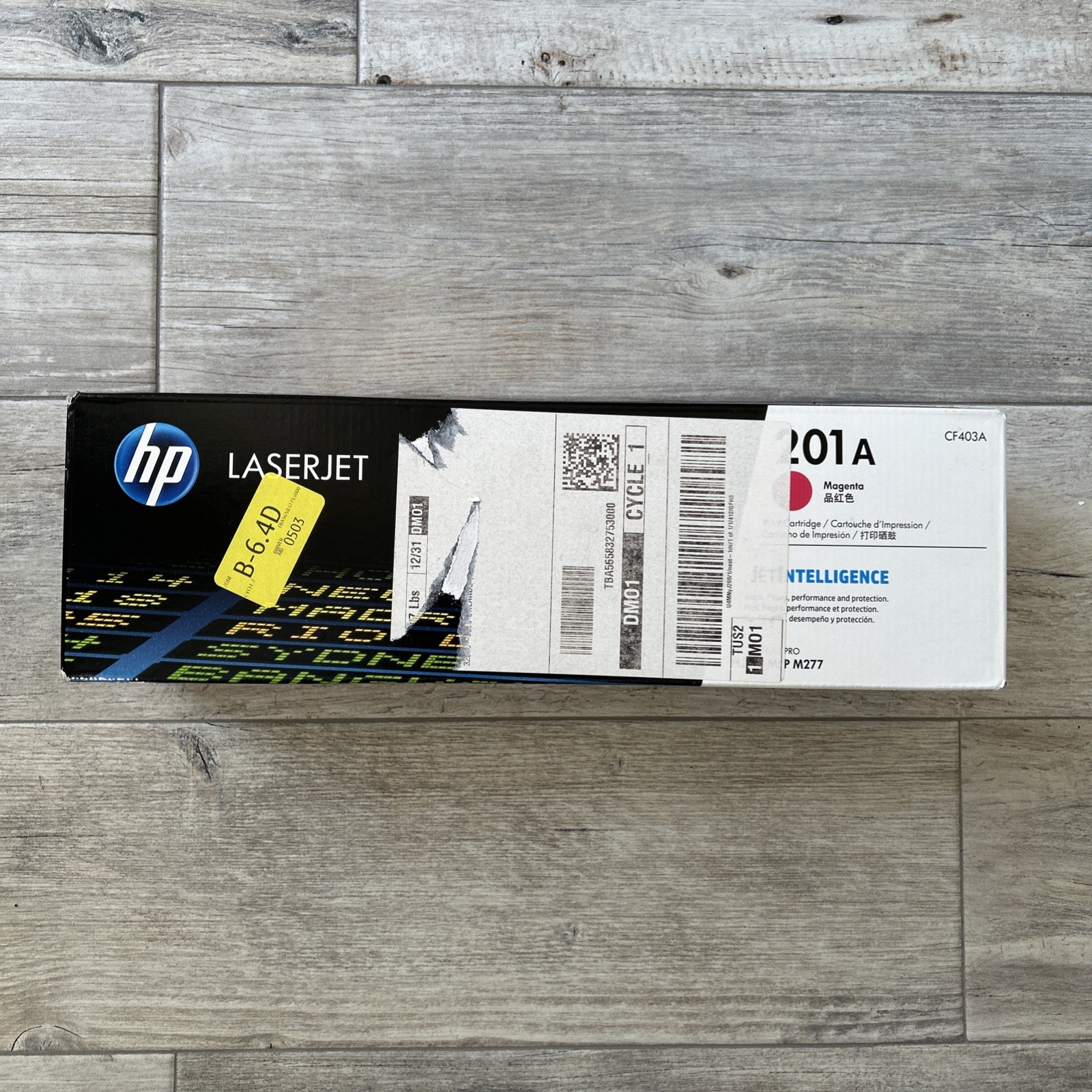 HP 201A Magenta Original LaserJet Toner Cartridge, ~1,330 pages, CF400A