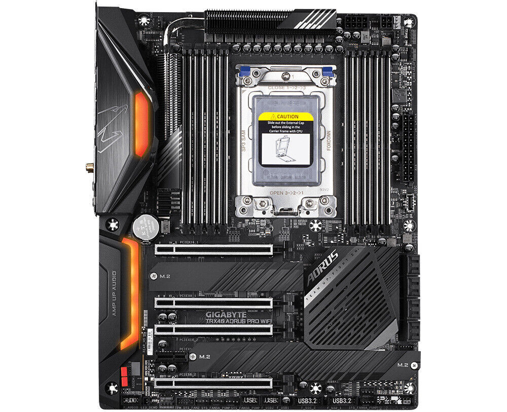 GIGABYTE TRX40 AORUS PRO WIFI Motherboard AMD TRX40 Socket sTRX4 DDR4 ATX Ry