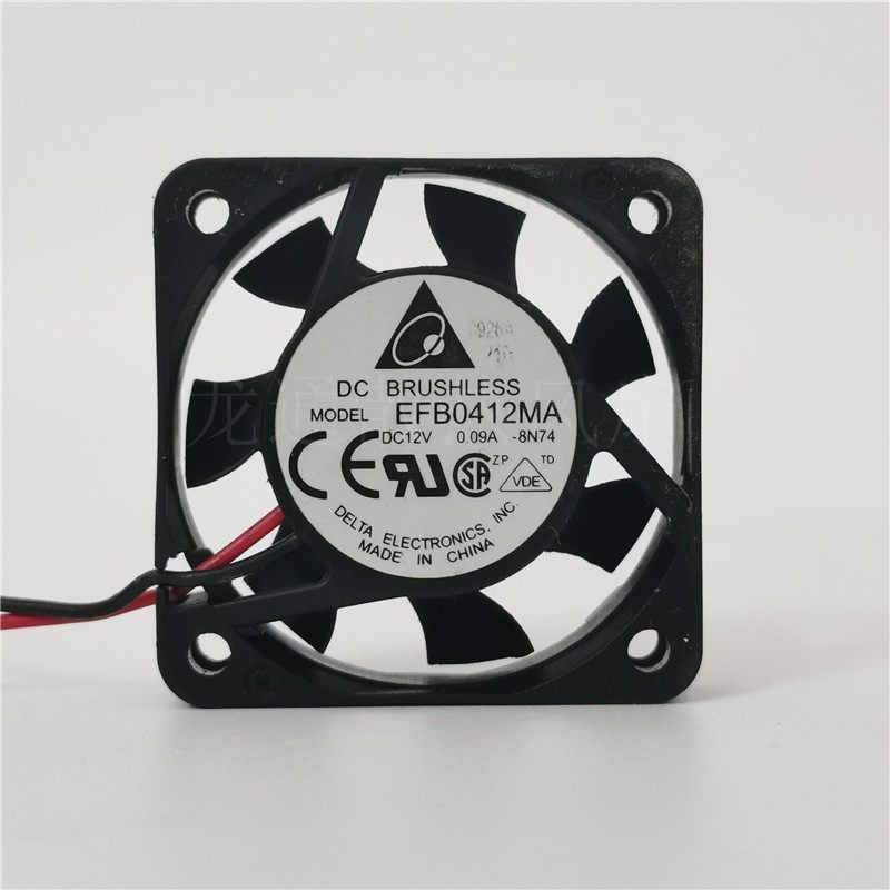 1PCS Delta 4010 EFB0412MA 12V 0.09A 4cm Silent 4cm Ultra-Thin Motherboard Fan