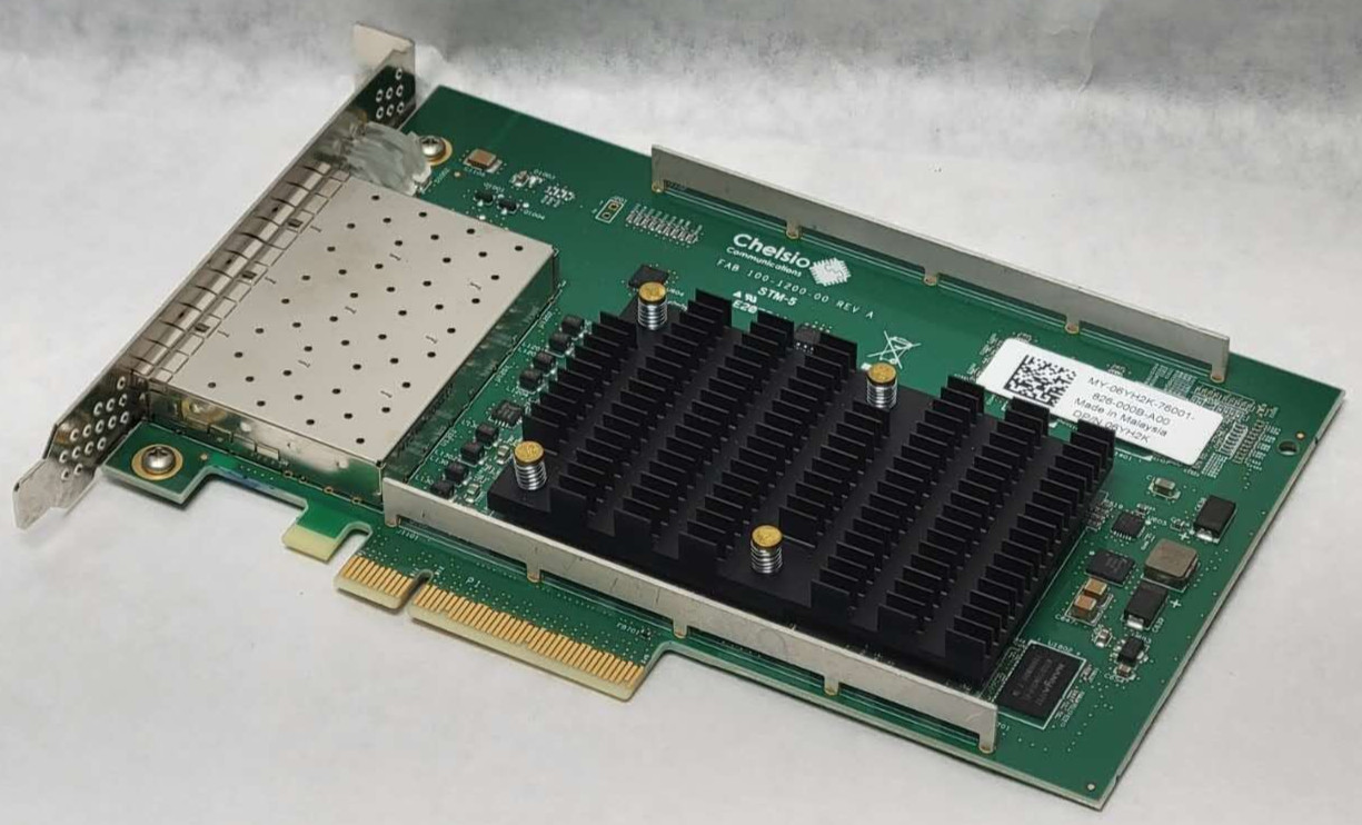 Dell Chelsio T540-CR Quad Port 10GbE SFP+ Network Ethernet PCIe Adapter 6YH2K
