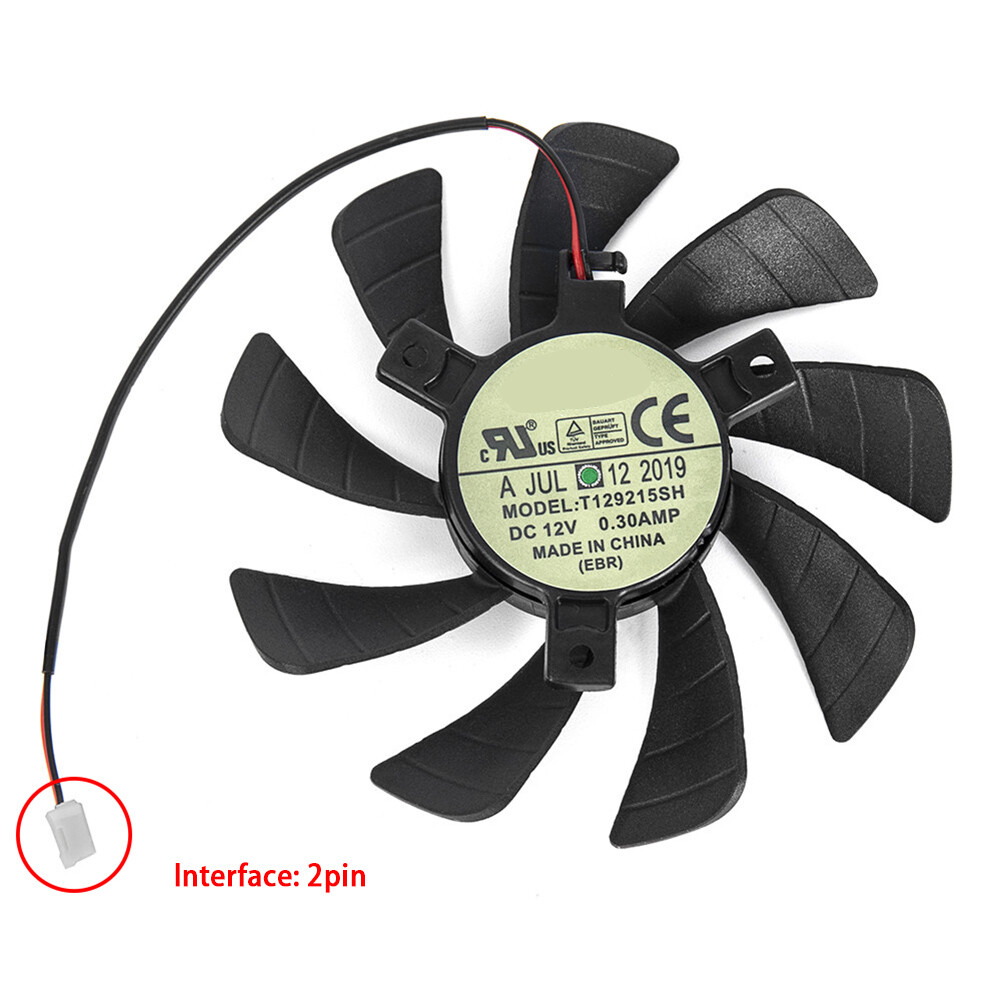 85mm For ZOTAC GTX 1050 GeForce GTX 1050 Ti Mini Graphics Cooling Fan