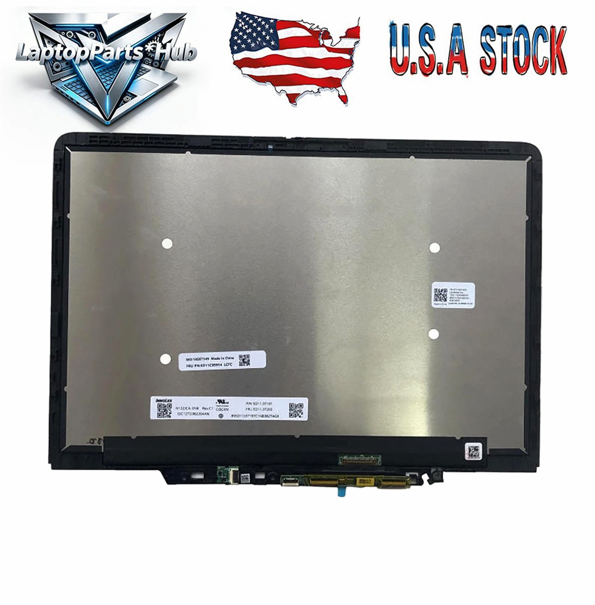 Lcd Touch Screen w/ Bezel For Lenovo 500e Yoga Chromebook Gen 4 5D11C95914 USK