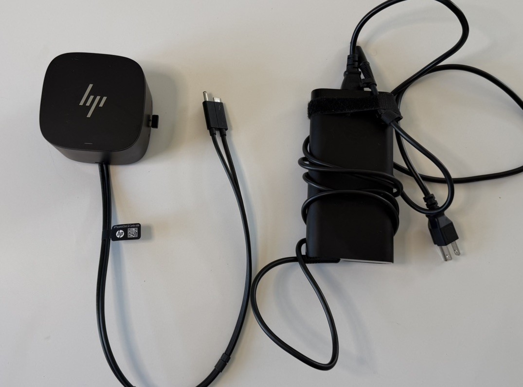 HP HSN-IX01 Thunderbolt Dock G2 with Combo Cable Docking Station +  230W Adapter
